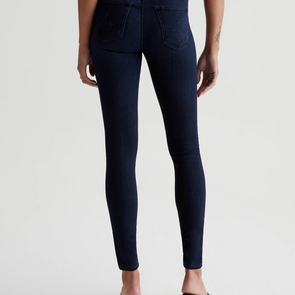 ❤️AG super skinny ankle jeans in Dark Wash - size 28 - Picture 2 of 10